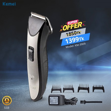 Kemei KM 3909 Rechargeable Adult and Children Hair Clippers