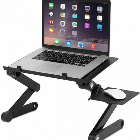 Aluminum Laptop Table T9 - Black
