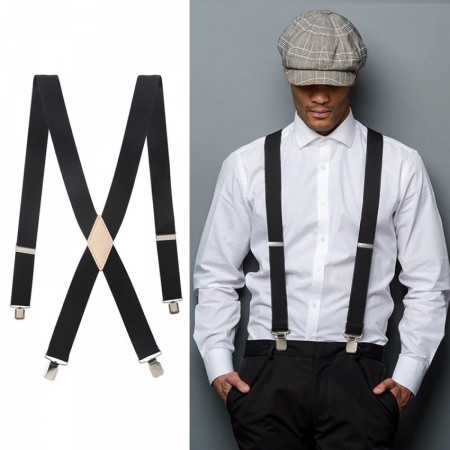 elastic y- shape  suspenders for boys /mens