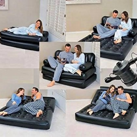 5in 1 airbed sofa cum bed with ppumpuer
