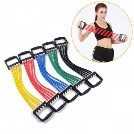 Silicon Rubber Tube Chest Expander